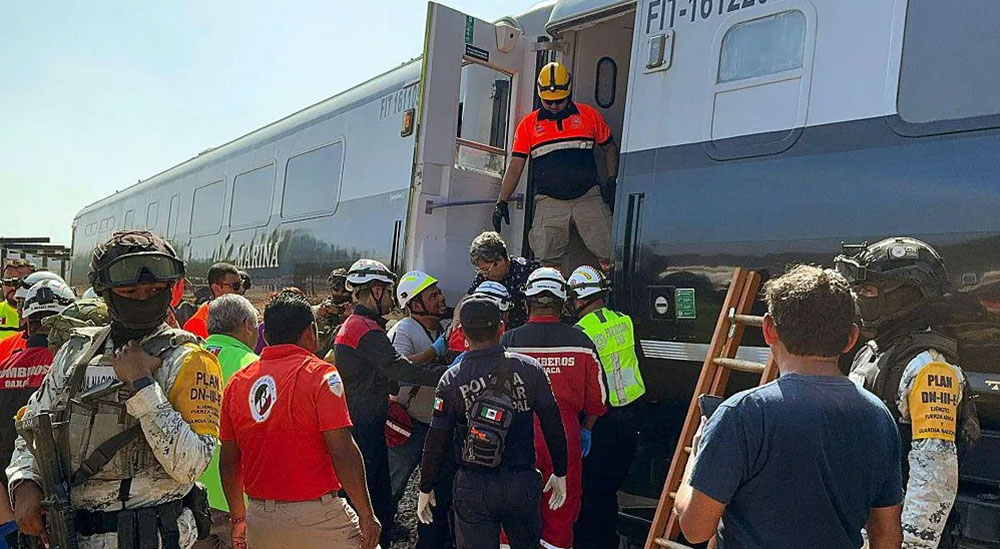 रेल दुर्घटना १३ जनाको मृत्यु