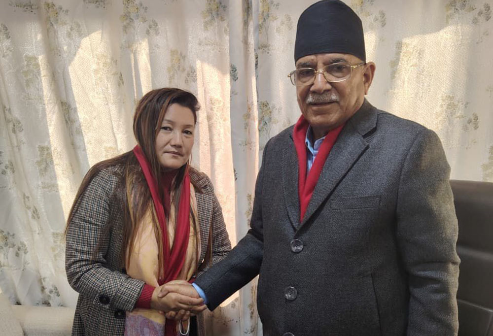 गुरुङ नेपाली कम्युनिस्ट पार्टीमा प्रवेश