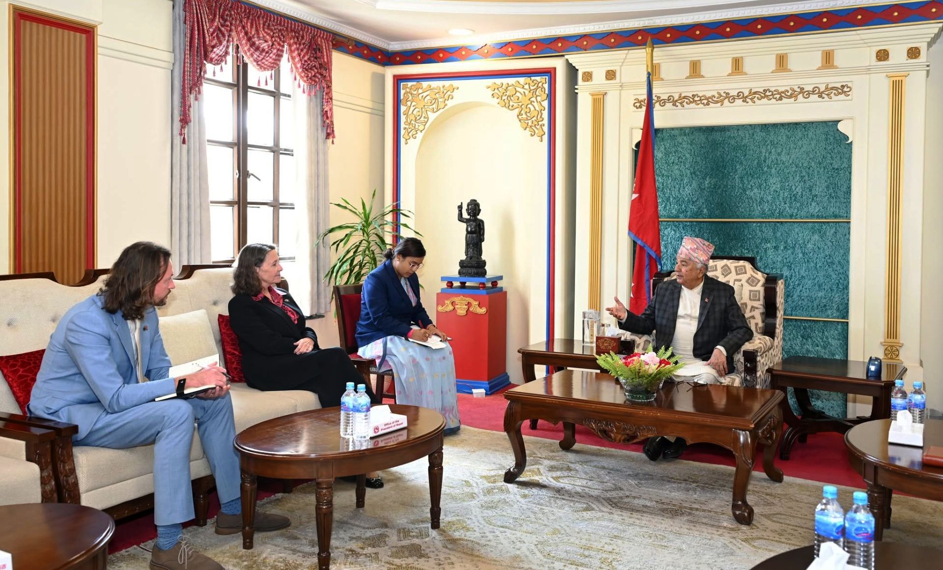 राष्ट्रपति पौडेलसँग अस्ट्रेलियाका राजदूतले गरे शिष्टाचार भेट