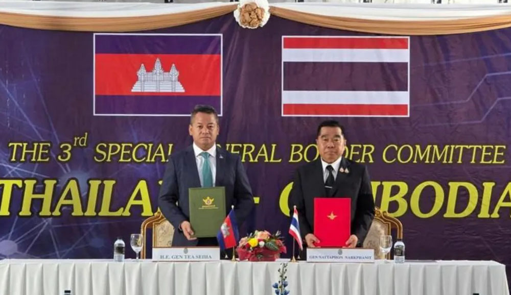 कम्बोडिया र थाइल्याण्डबीच युद्धविरामको सहमति