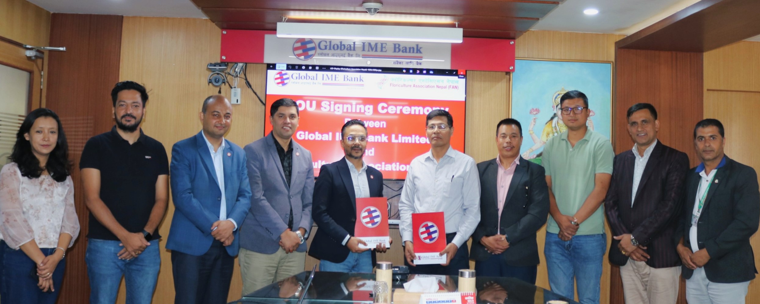 पुष्प खेतीमा आधुनिकता: ग्लोबल आइएमई बैंकले दिने भयो ‘हरितगृह कर्जा’