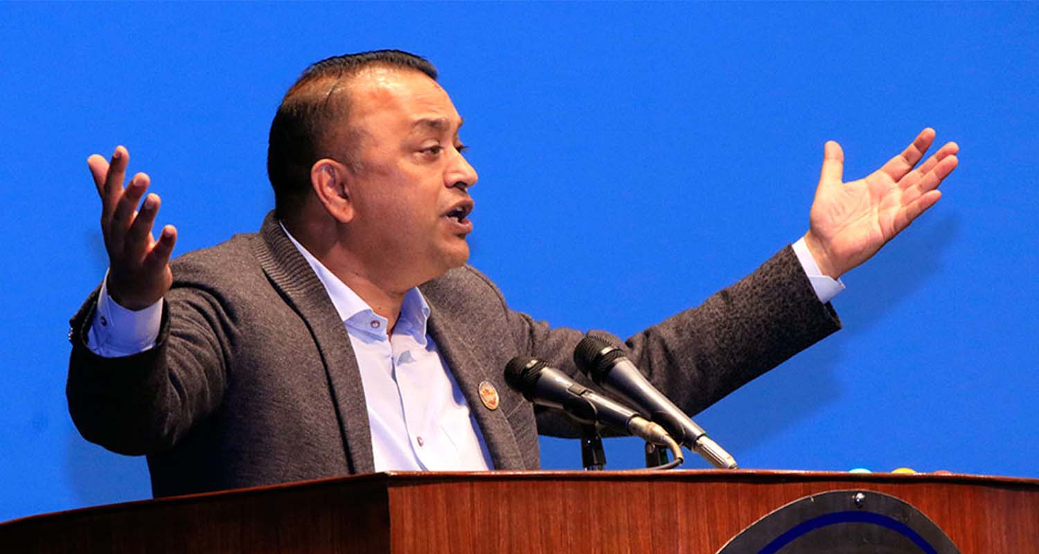 कांग्रेसको १५ औं महाधिवेशनमा गगन थापा सभापति लड्ने घोषणा