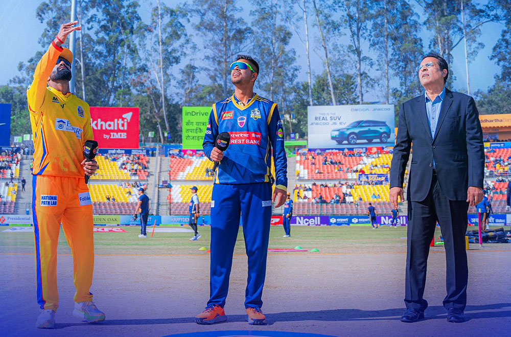 विराटनगरले टस जित्यो, सुदूरपश्चिमले पहिला ब्याटिंङ गर्ने