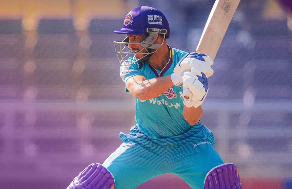 काठमाडौंले पोखरा एभेन्जर्सलाई दियो १६६ रनको लक्ष्य