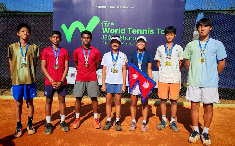 आइटिएफ जे३० टेनिस टुर पोखराः कोरियाका युल र नेपालकी शिवालीलाई दोहोरो उपाधि