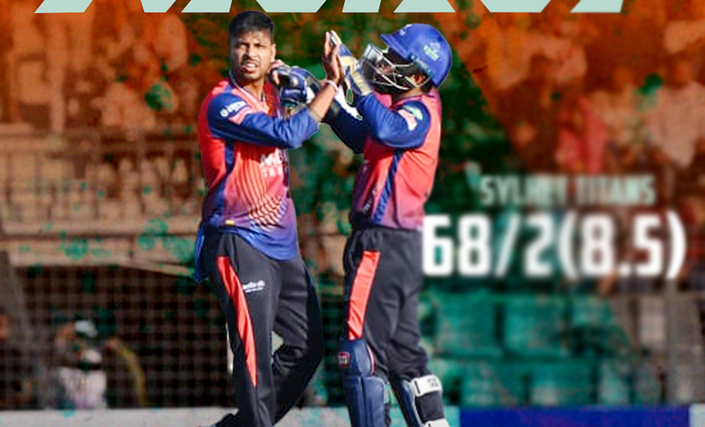 बीपीएलको खेलमा राजशाही विजयी, सन्दीपको उत्कृष्ट प्रदर्शन