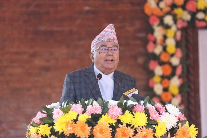 नागरिकको जीवनस्तरमा सुधार ल्याउन सक्ने विकास आजको आवश्यकता : राष्ट्रपति पौडेल