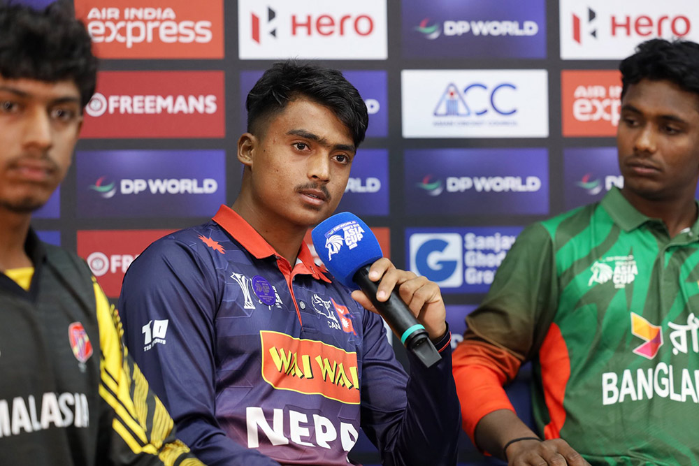 यू–१९ एशिया कपः आज नेपालले श्रीलंकाको सामना गर्दै