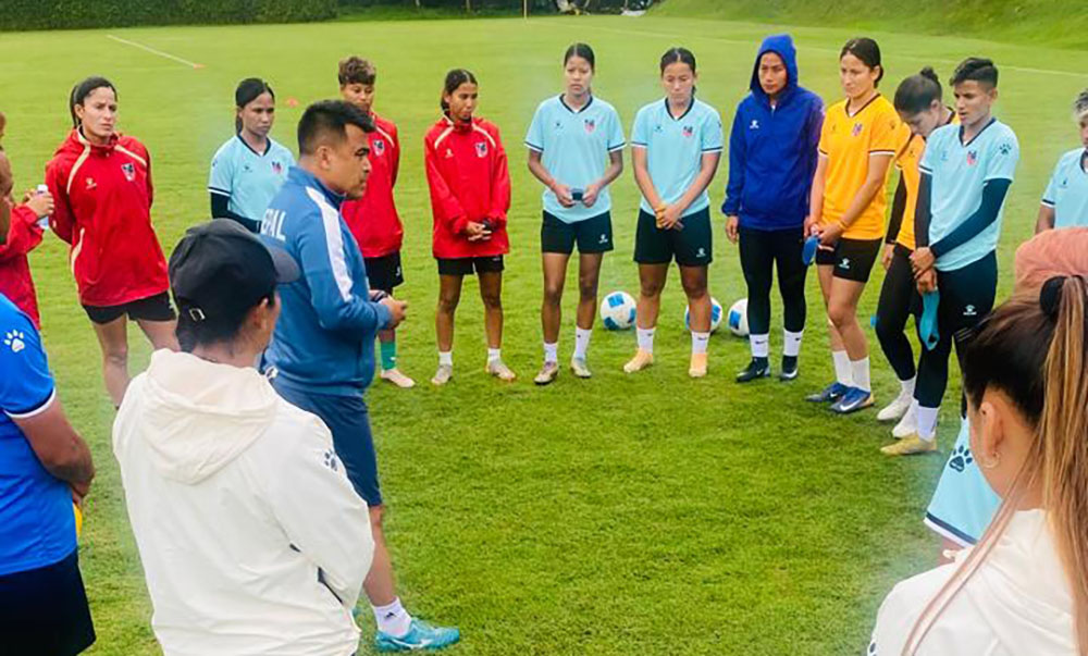 नेपाली राष्ट्रिय महिला फुटबल टिमले आज चाइनिज ताइपेइसँग खेल्दै