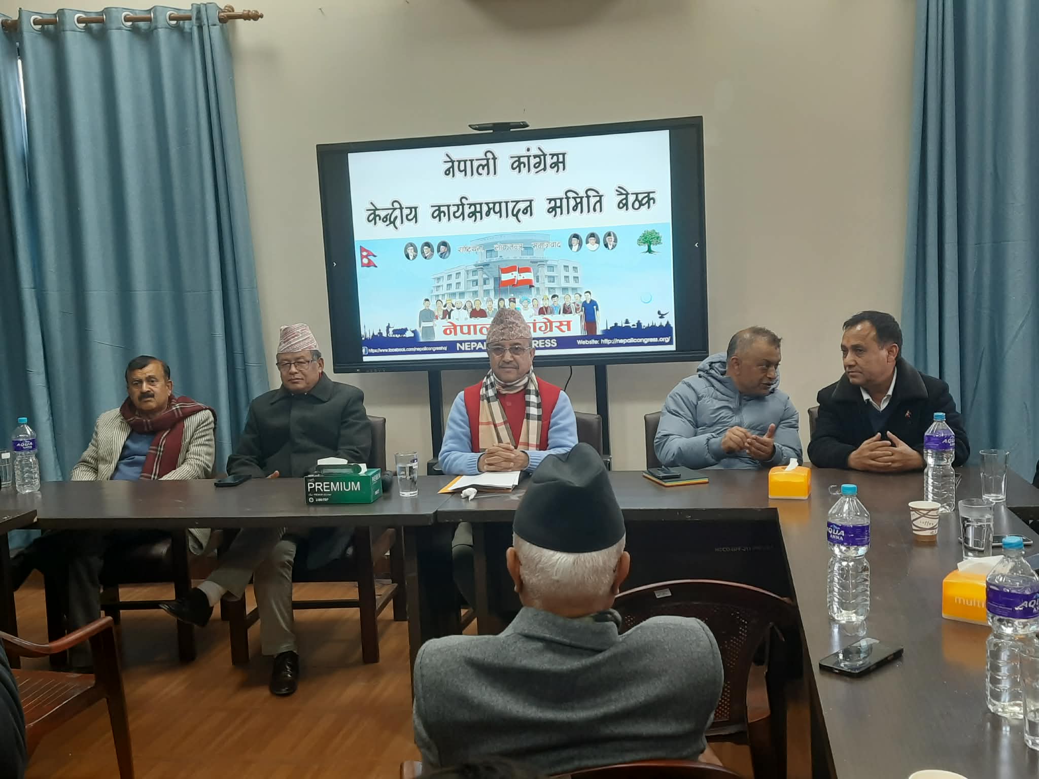 सुरू भयो कांग्रेस कार्यसम्पादन समितिको बैठक