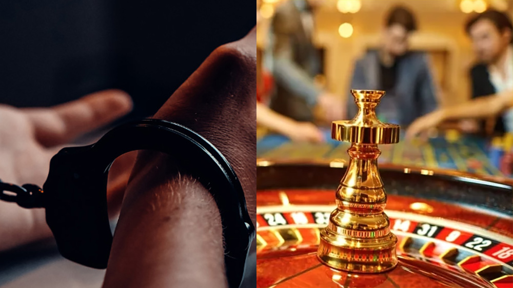 क्यासिनोभित्र नेपालीलाई प्रवेश गराई जुवा खेल्ने खलाउने पाँच जना पक्राउ