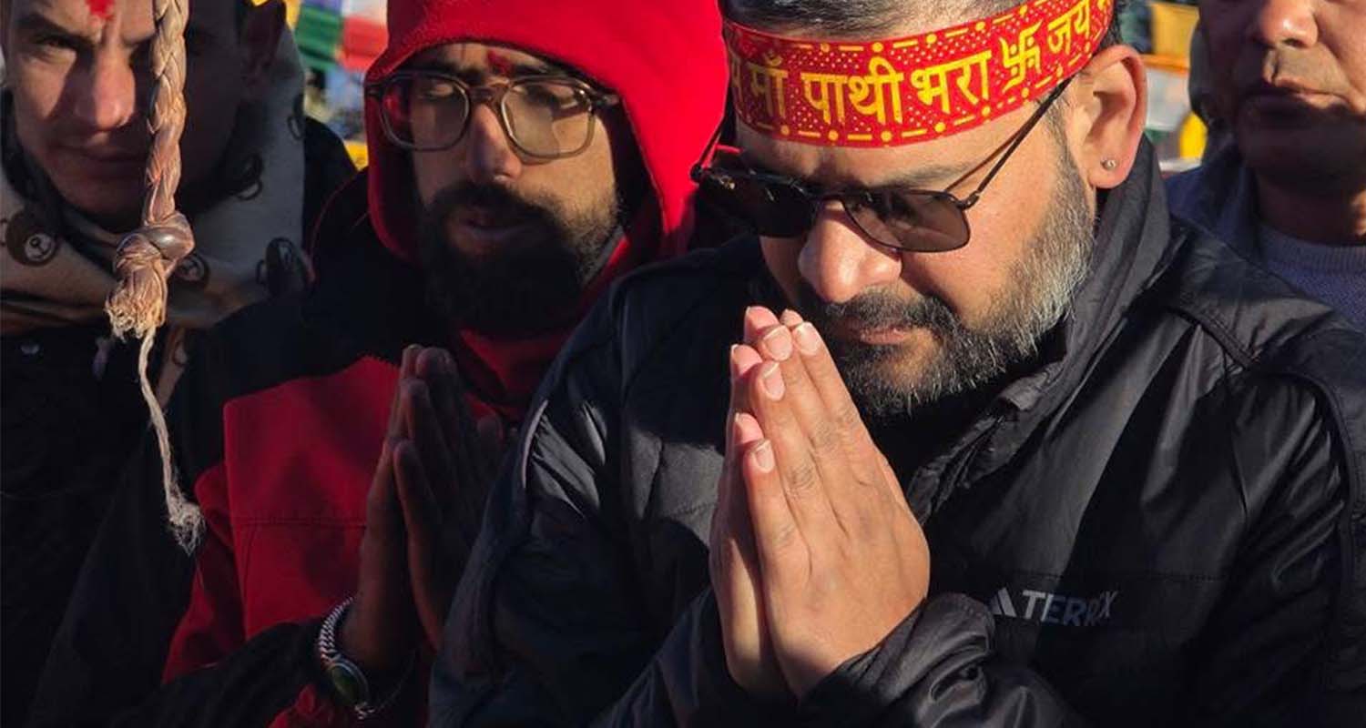 चुनाव प्रचारको सिलसिलामा पाथिभरा पुगे बालेन