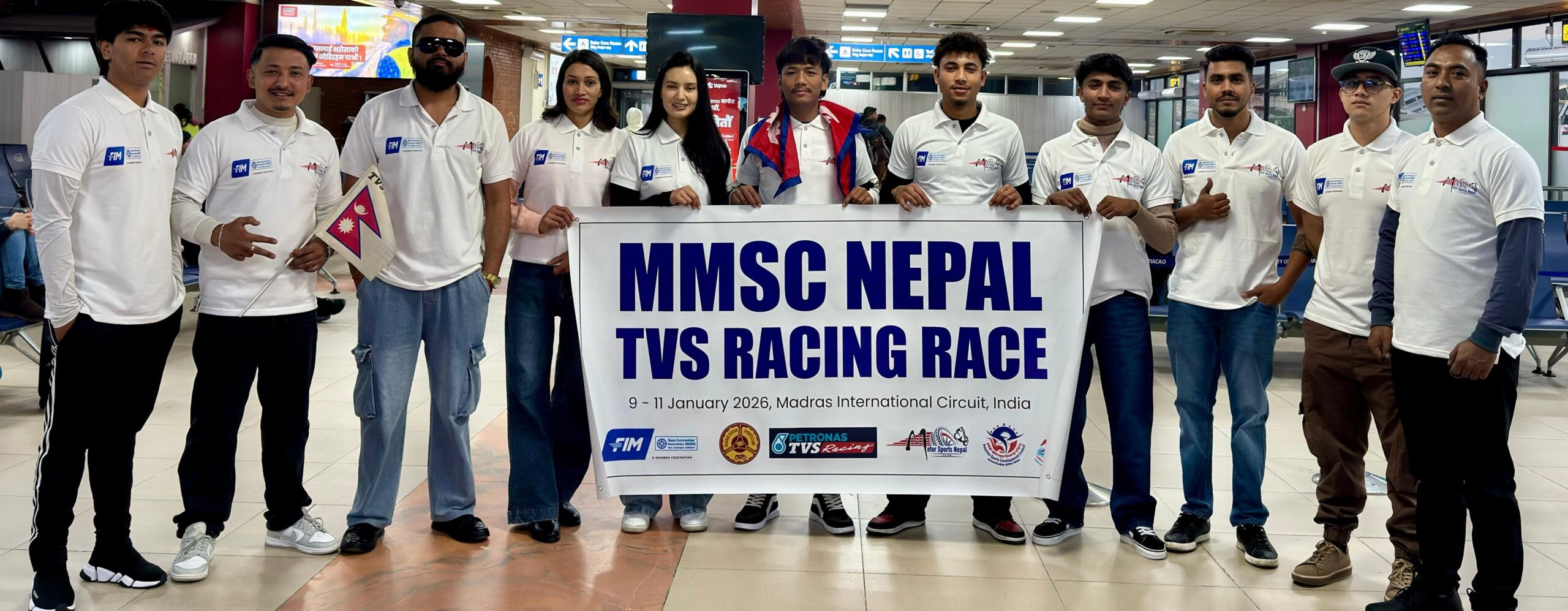 अटोमोबाइल्स एसोसिएसन नासा नेपालको बहुप्रतिक्षित कार्यक्रम चेन्नईको रेसिङ ट्रयाकमा नेपाली खेलाडी