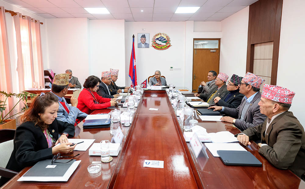 सिंहदरबारमा मन्त्रिपरिषद् बैठक जारी