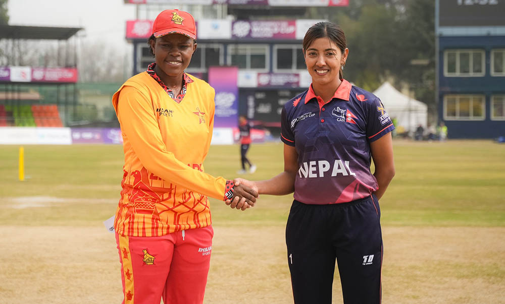 जिम्बाबेविरुद्ध टस जितेर नेपालले पहिला बलिङ गदैँ