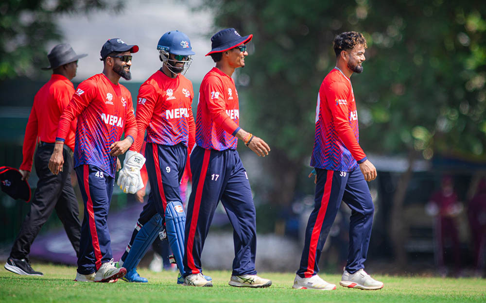 श्रीलंका सँगको तेस्रो अभ्यास खेलमा नेपाल ७ विकेटले विजयी