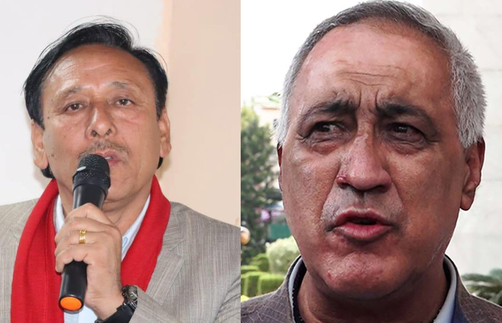 काँग्रेसले गुल्मीमा चन्द्र भण्डारी र भुवन श्रेष्ठलाई बनायो उम्मेदवार