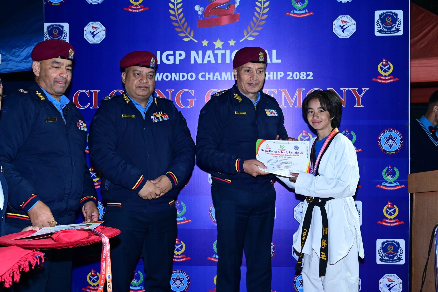 दोस्रो आइजीपी नेश्‍नल तेक्वान्डो प्रतियोगिता सम्पन्न