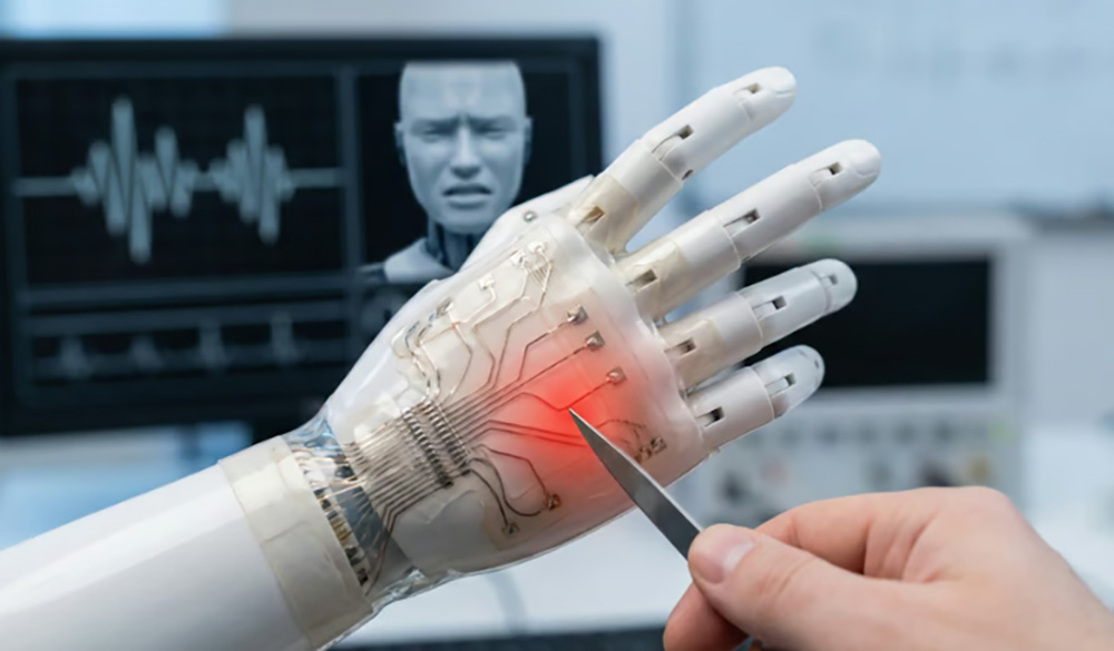 वैज्ञानिकहरूले बनाए पीडा महसुस गर्ने रोबोटले