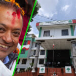 सभापति भएपछि पहिलो पटक कांग्रेस कार्यालय जाँदै गगन थापा