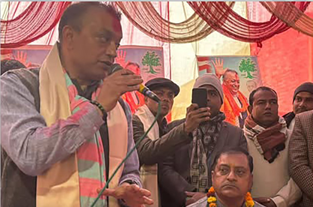 मधेसको विकास र अधिकारका लागि लड्ने मुख्य शक्ति कांग्रेसनै हो : गगन थापा