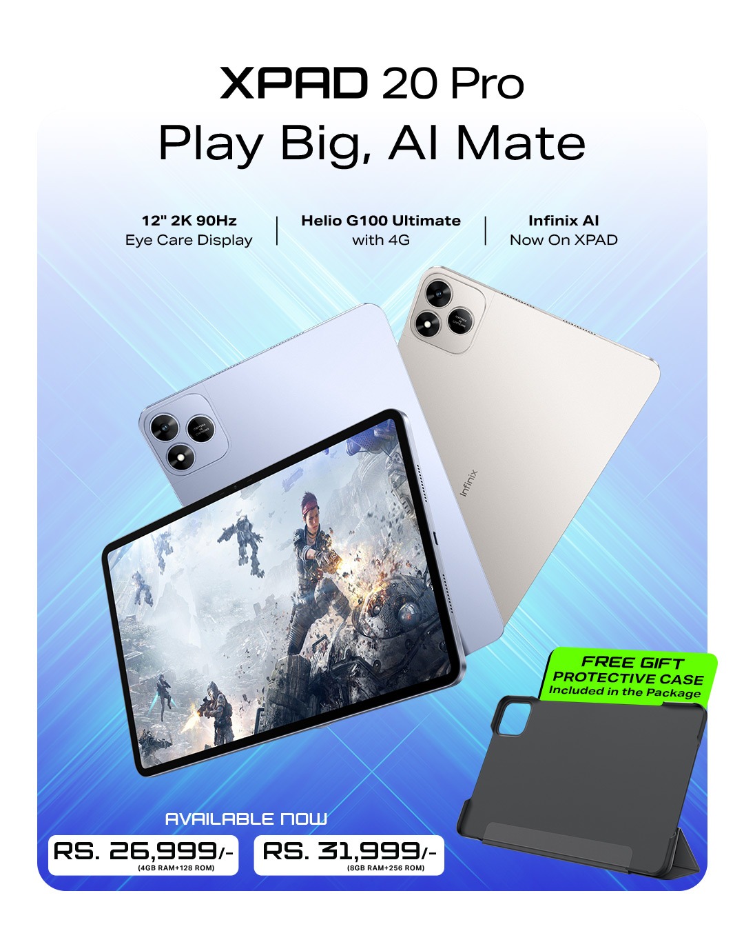 नेपालमा इनफिनिक्सको एक्सप्याड २० प्रो ट्याब्लेट सार्वजनिक