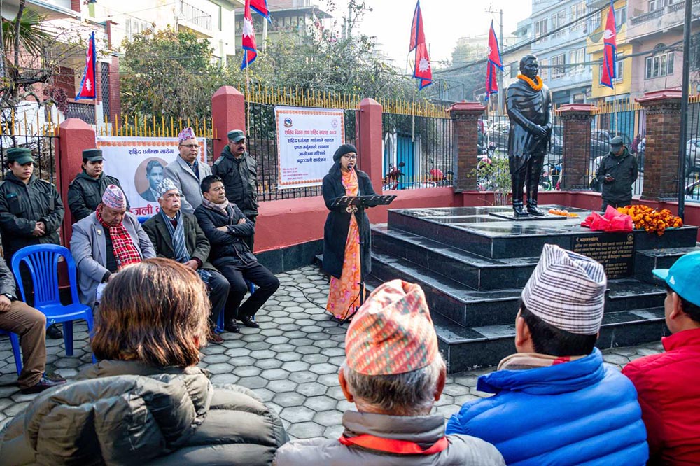 शहिद धर्मभक्त माथेमाले सहादत प्राप्त गरेको स्थान सिफलमा स्मृति सभा सम्पन्न