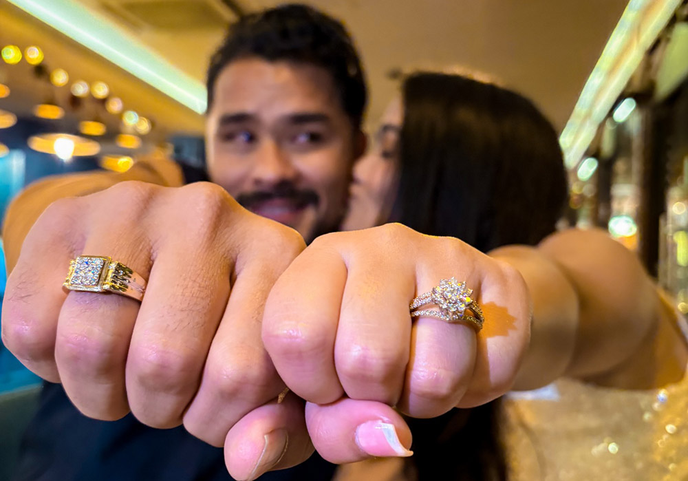 क्रिकेटर करण केसी र वर्षा बस्नेतले गरे इन्गेजमेन्ट