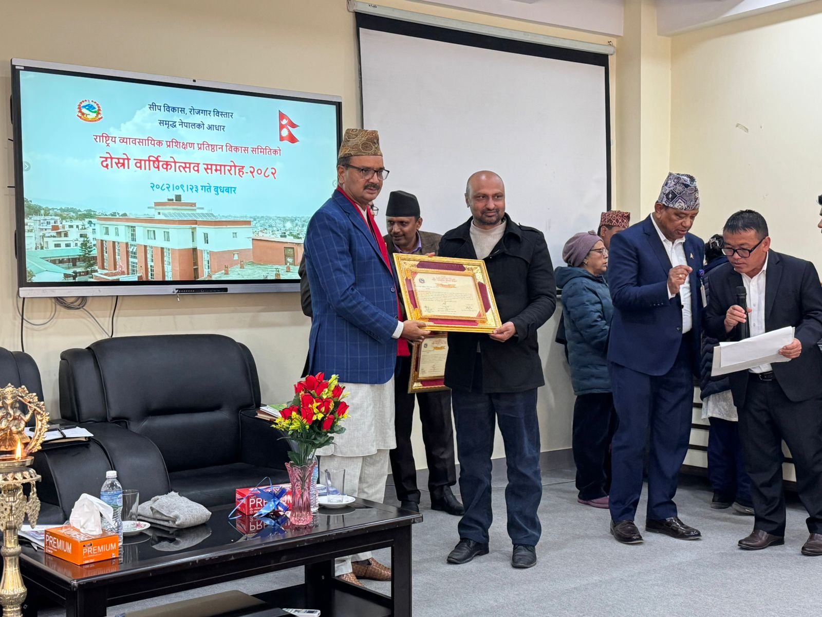 आईसीटी सीप विकासमा योगदान पुर्‍याएको भन्दै क्यान महासंघ र नेतृत्व सम्मानित