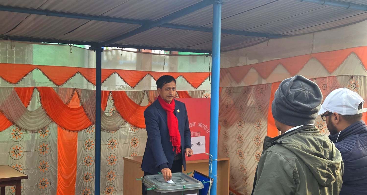 सातै प्रदेशमा राष्ट्रिय सभाको निर्वाचनका लागि मतदान जारी