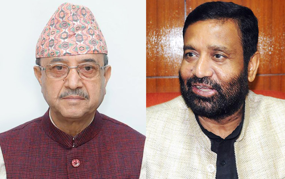 देउवा समूहका नेताहरु निर्वाचन आयोग पुगे