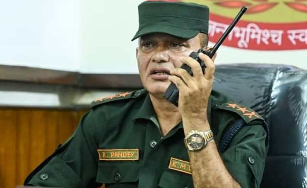 काठमाडौं महानगर प्रहरीका प्रमुख पाण्डेको राजीनामा