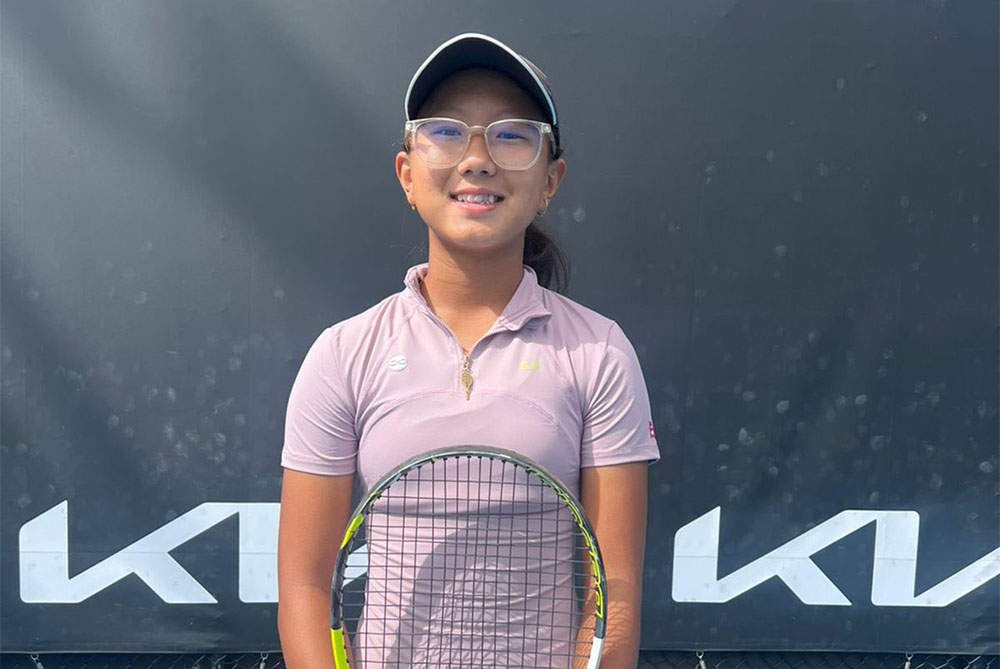 नेपाली टेनिस स्टार शिभाली एसिया–प्यासिफिक एलिट–१४ एन्ड अन्डरमा चौंथो