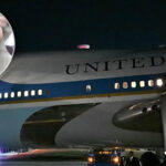 ट्रम्प चढेको विमानमा प्राविधिक समस्या, उडेको केही समयमै गराइयो अवतरण