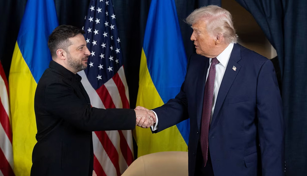 ट्रम्प र जेलेन्स्कीबीच भेटवार्ता