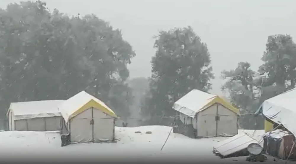 भारतको उत्तराखण्डमा भारी हिमपात