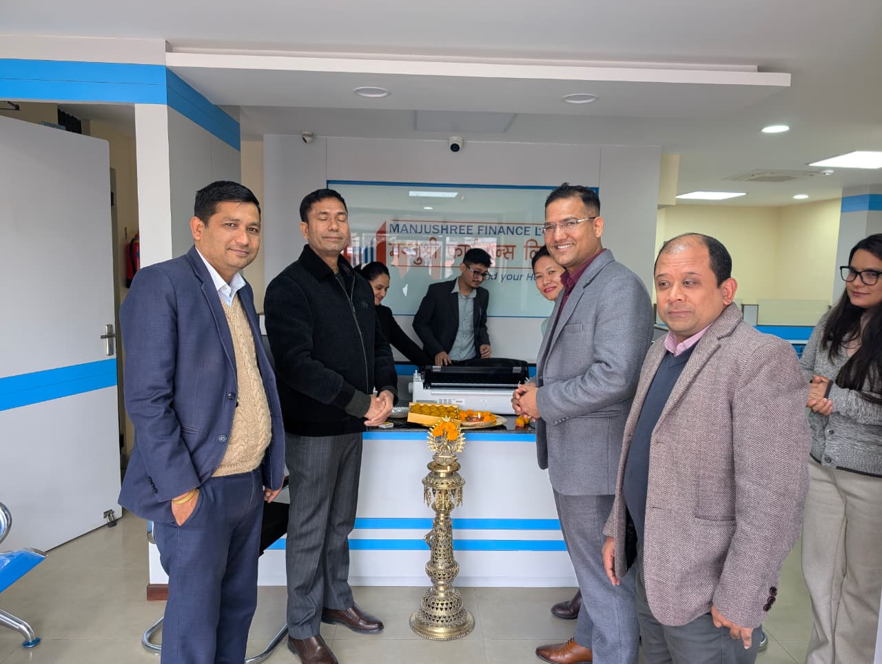 मन्जुश्री फाईनान्सको २८औँ  शाखा थापाथलीमा स्थापना