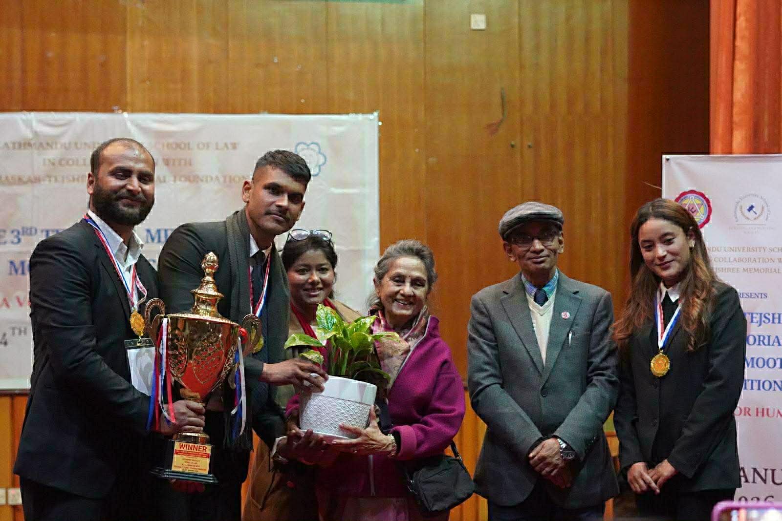 तेस्रो तेजश्री राष्ट्रिय मुटकोर्ट प्रतियोगिता सम्पन्न: सातै प्रदेशका कानुन विद्यार्थीहरूको सहभागिता