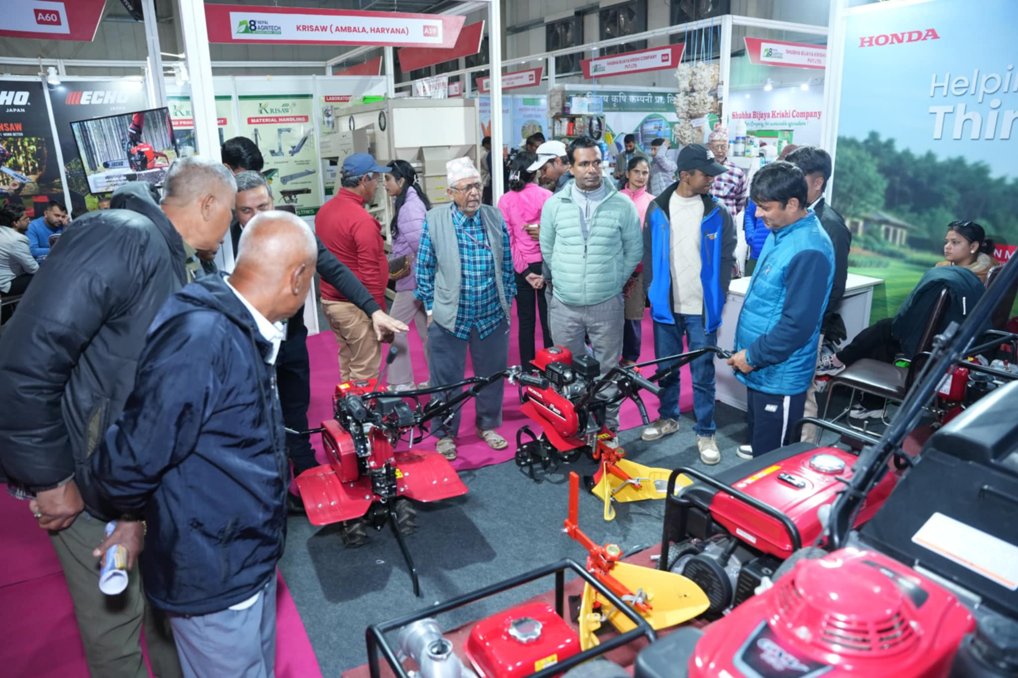 सकियो तीन दिने एग्रीटेक एक्स्पो : ३१ हजार बढीले गरे अवलोकन