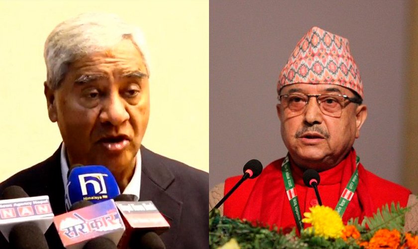 विशेष महाधिवेशनमा सभापति देउवा र कार्यवाहक सभापति खड्कालाई निमन्त्रणा