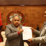 मन्त्री घिसिङले प्रधानमन्त्री कार्कीलाई बुझाए राजीनामा