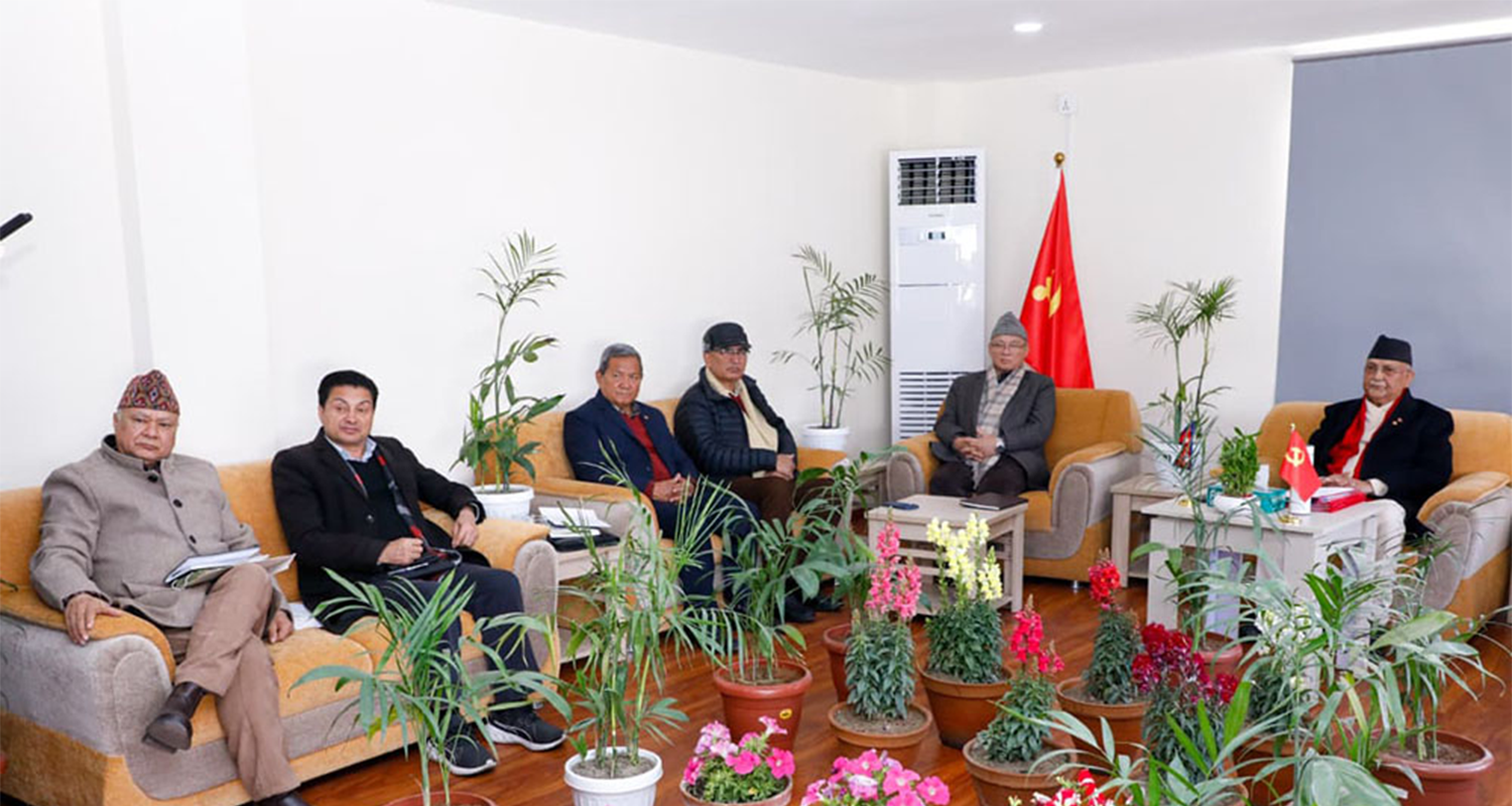 उमेदवार छान्न एमाले सचिवालय बैठक सुरू