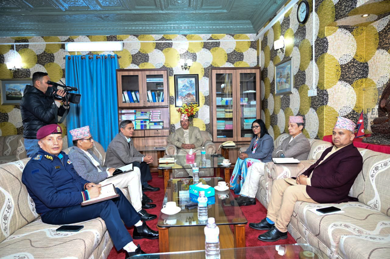 निर्वाचन केन्द्रित सुरक्षा व्यवस्थापन सम्बन्धी छलफल सम्पन्न