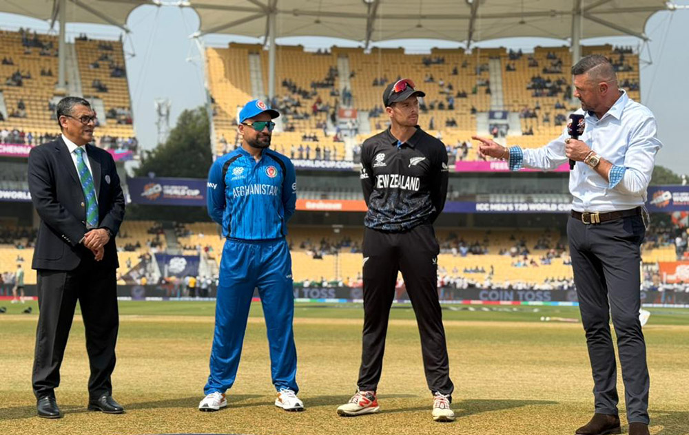 अफगानिस्तानले टस जित्यो, न्यूजील्याण्डले पहिला बलिङ गर्दै