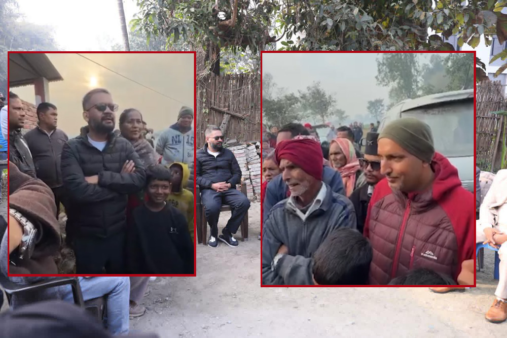 झापा ५ मा स्थानीयले बालेनलाई सोधे– तपाइँ र स्वतन्त्र पार्टीको एजेण्डा के हो ?