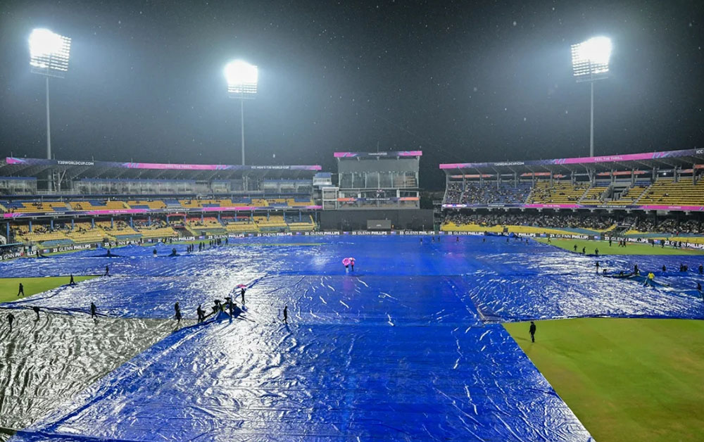 पाकिस्तान र न्यूजील्याण्डबीचको खेल बर्षाले रद्ध