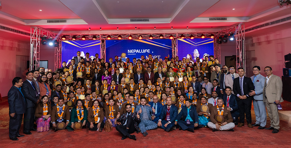नेपाल लाइफको एम.डी.आर.टी अचिभर्स अवार्ड, २०२६ समारोह भव्यता पूर्वक सम्पन्न
