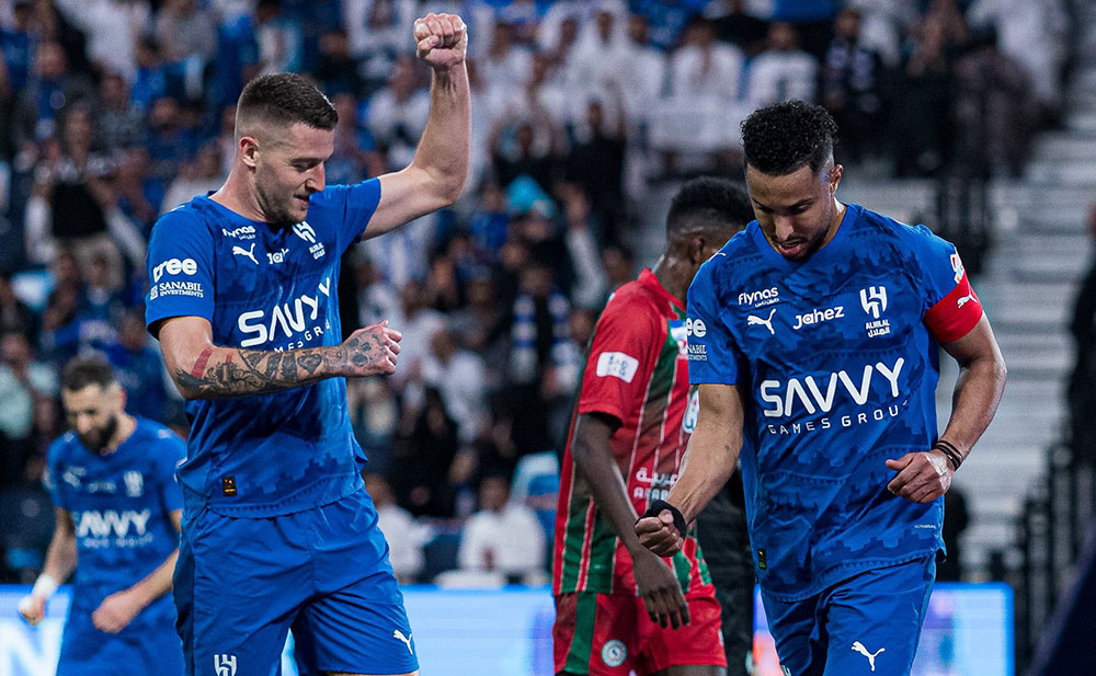 अल इत्तिफाकमाथि अल हिलालको सहज जित