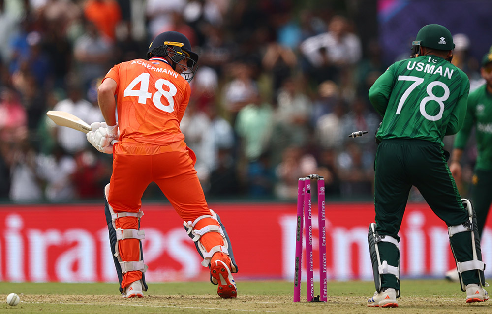 टी–२० विश्वकप: नेदरल्याण्डसले पाकिस्तानलाई दियो १४८ रनको लक्ष्य