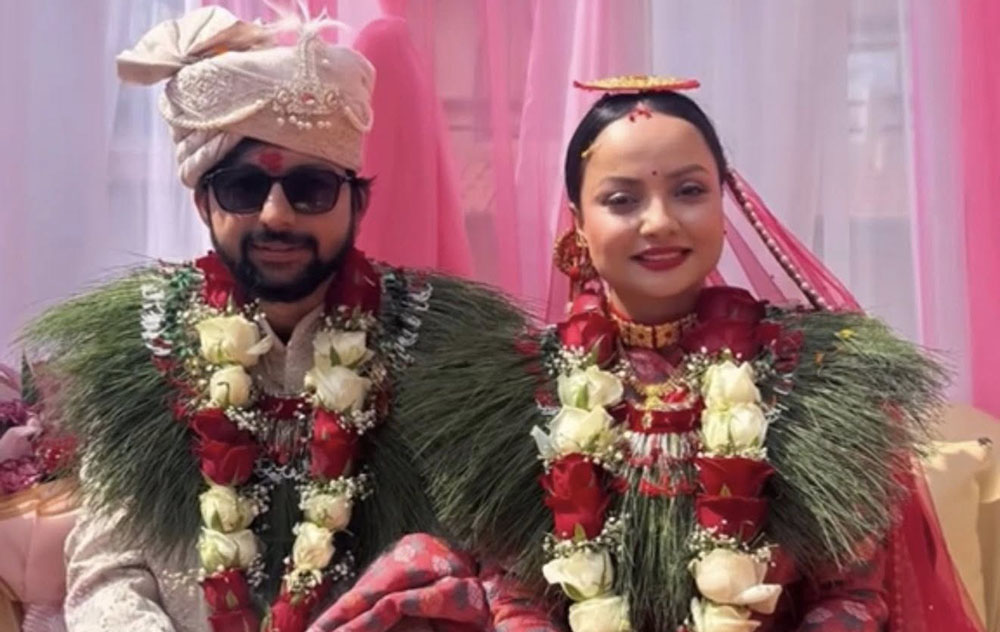 अभिनेत्री नम्रताले गरिन् विवाह